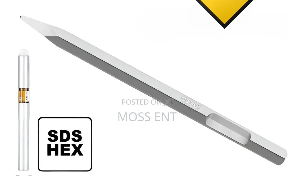 Hex Chisel 28x 530mm Pointed - DBC
