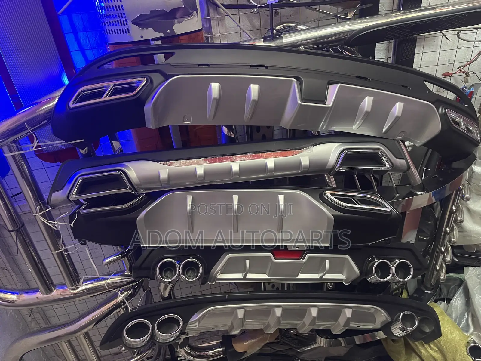 Honda Civic Bumper Diffuser 2016 2017 2018 2019 2020 2021