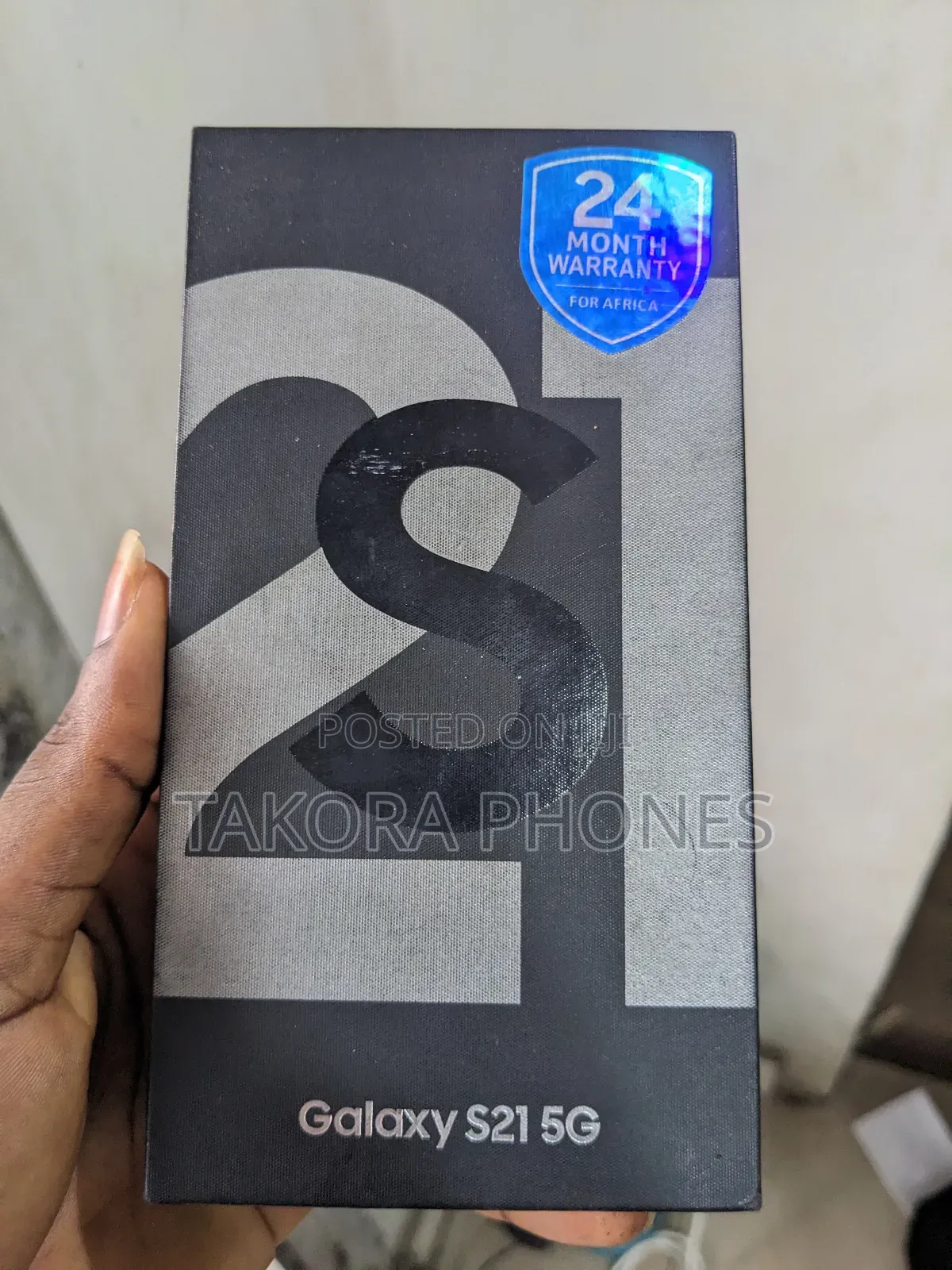 New Samsung Galaxy S21 5G 256 GB Black