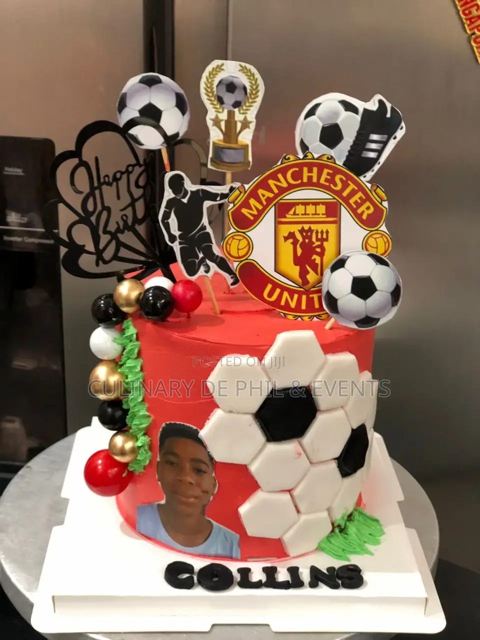 Manchester United Cake