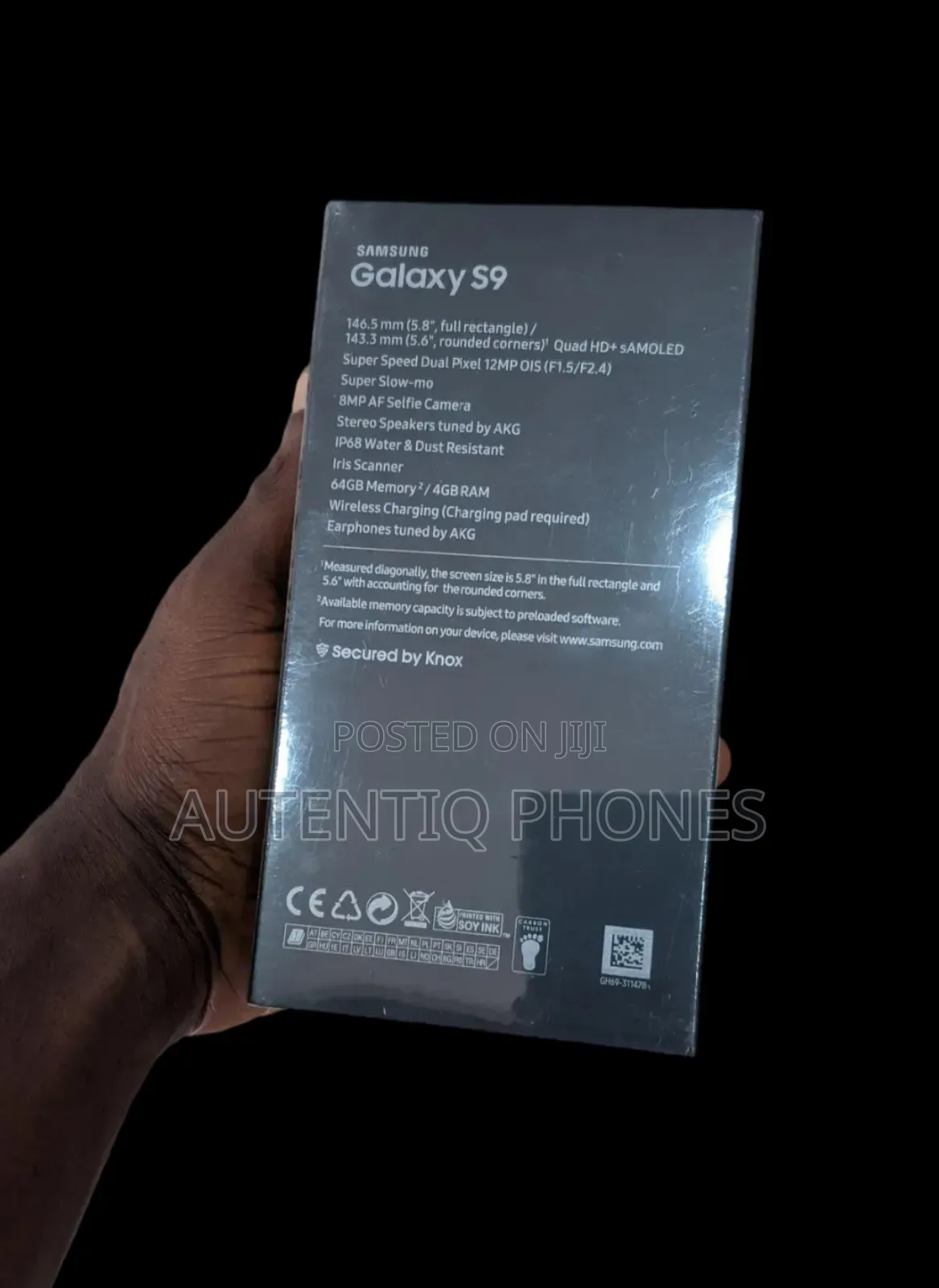 New Samsung Galaxy S9 64 GB Black