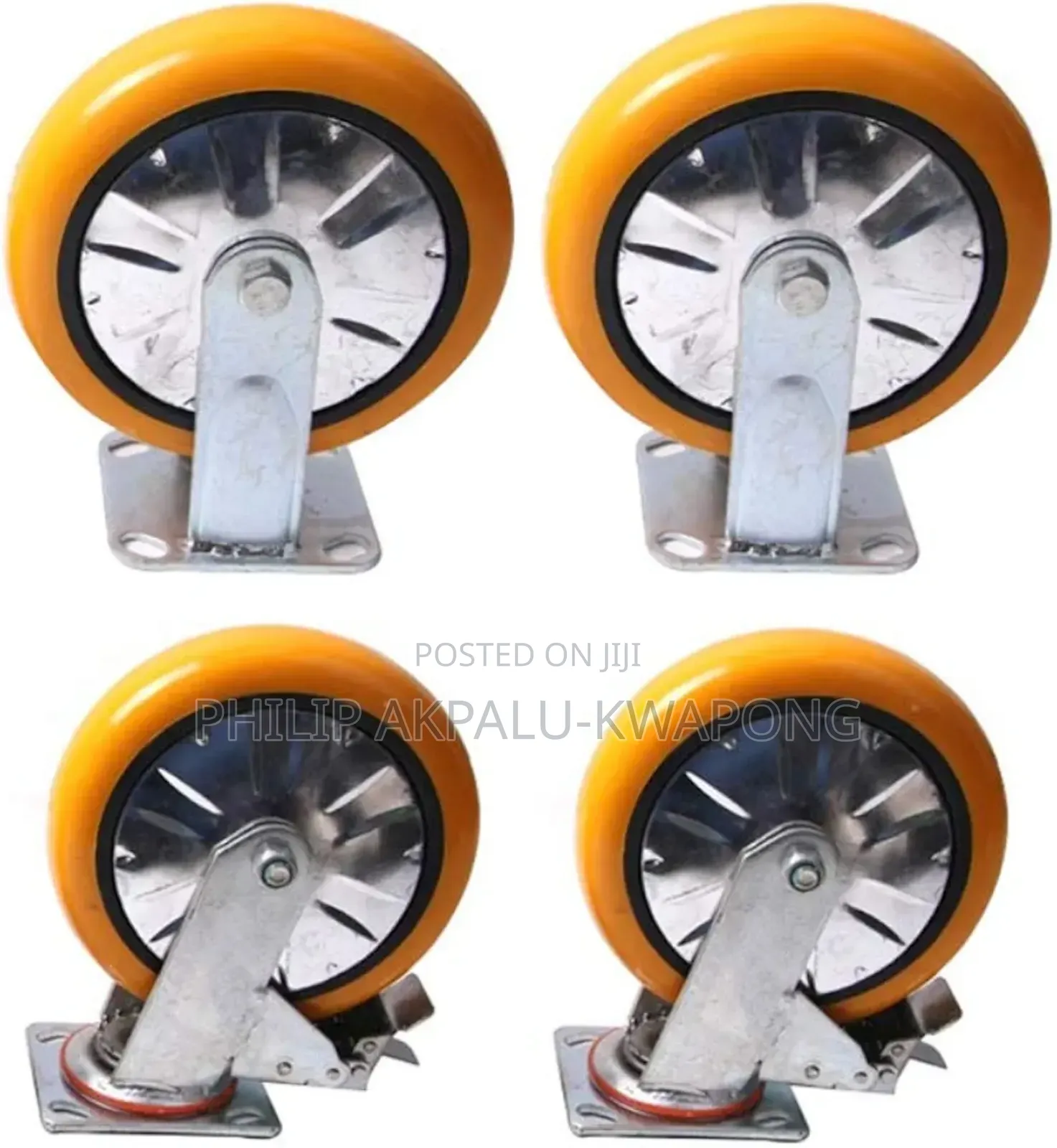 6" Industrial Casters for Heavy Duty Work