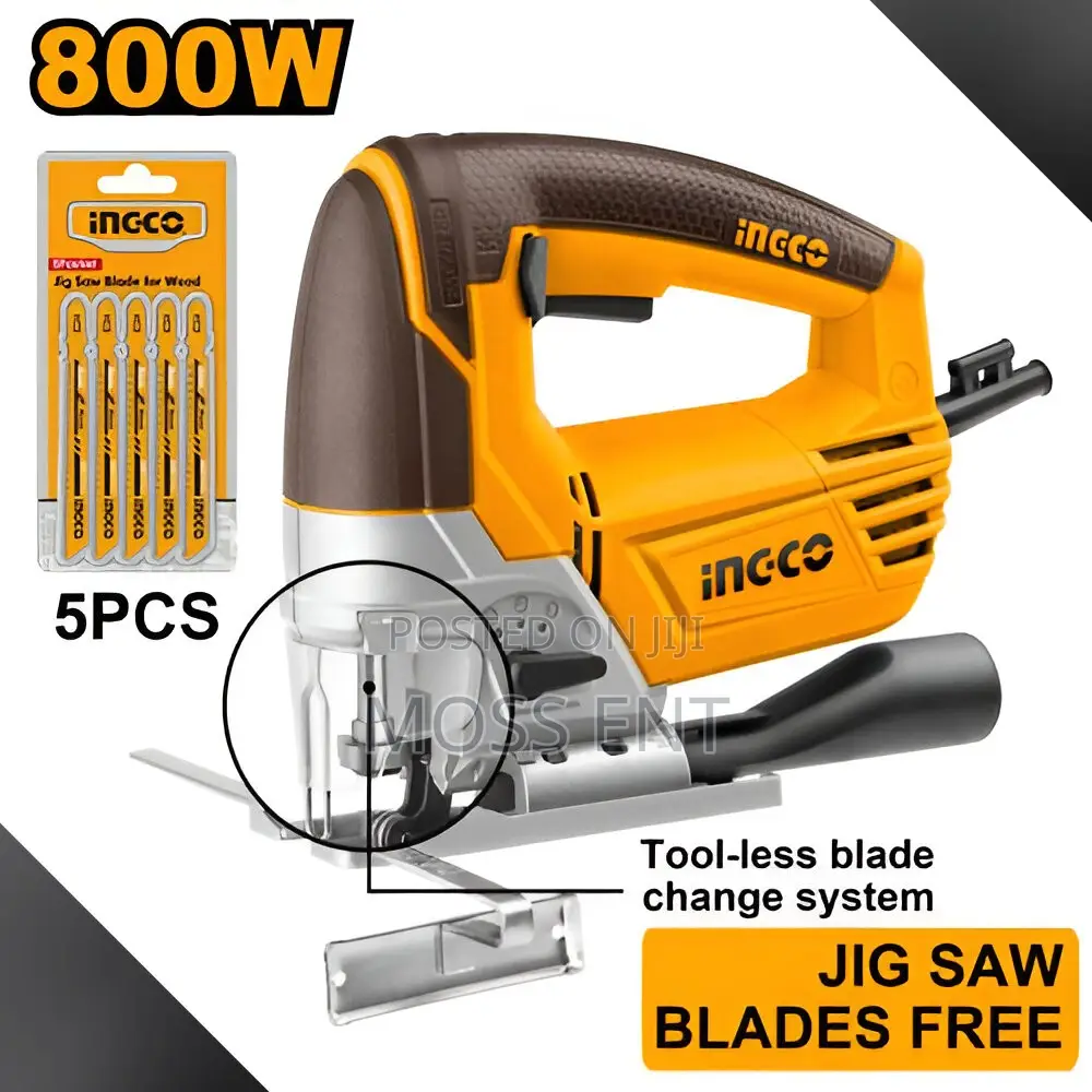 Jig Saw 800w - Tool Less # Js80028-1