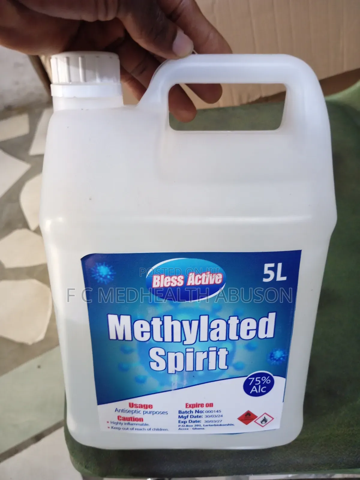 5 Little Methylated Spirit