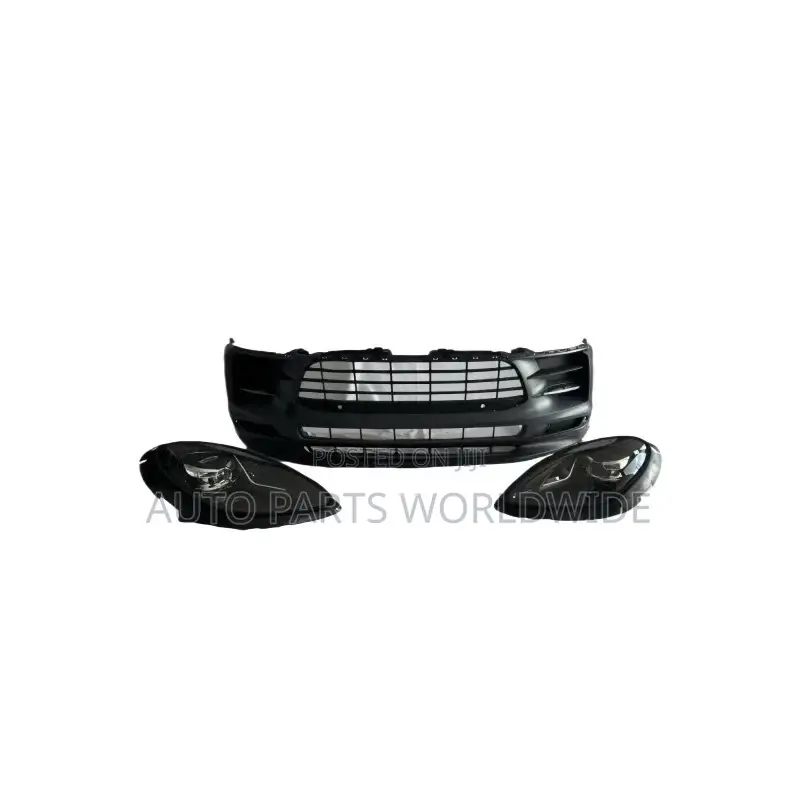 Porche Macan S Front Bumper With Headlights Complete 2014-20