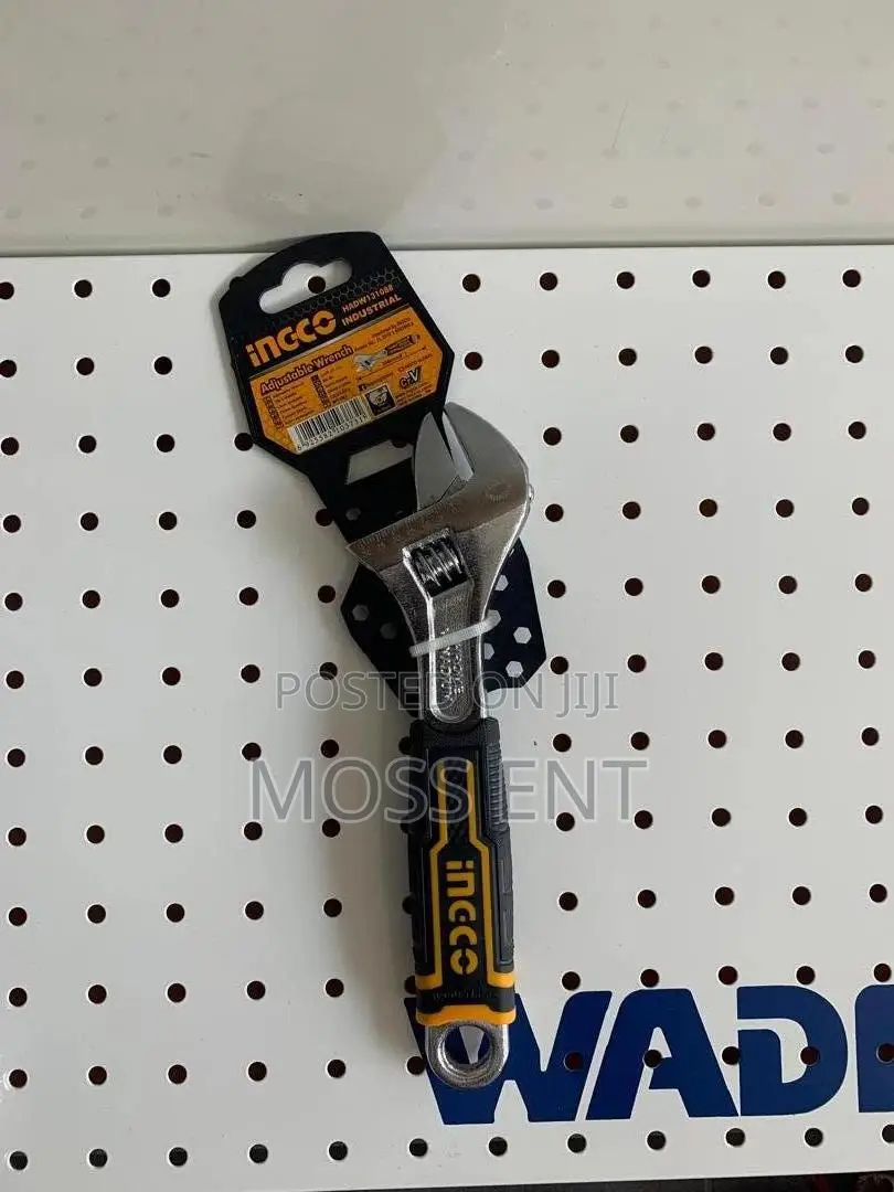 Adjustable Wrench 8" With Rubber - Hadw131088