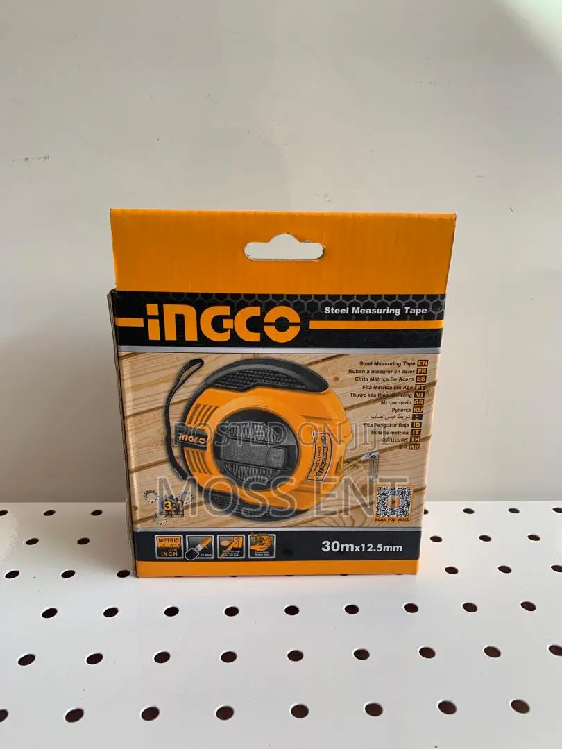 Steel Measuring Tape 30mx12.5mm - Hsmt8430