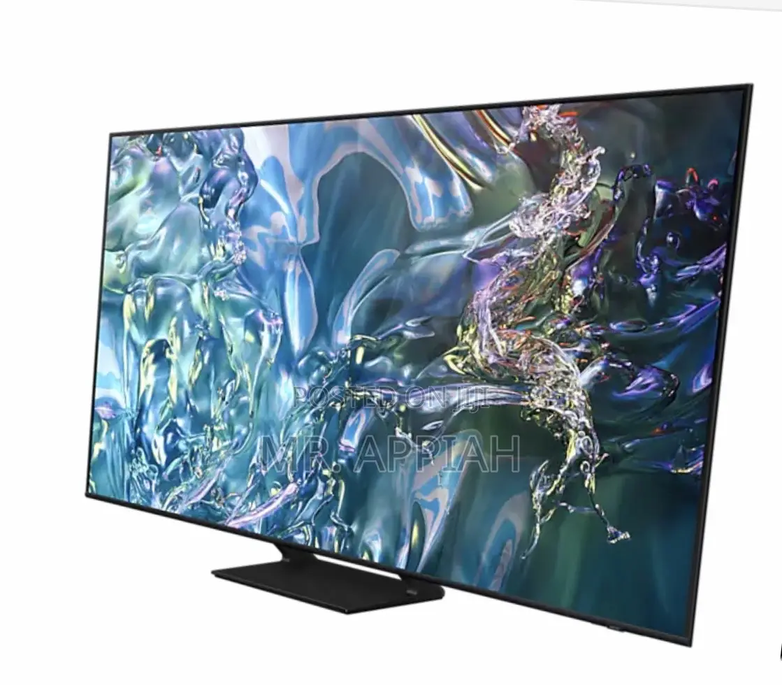 Uniquely Designed Samsung 65q60d 65” Qled Television.