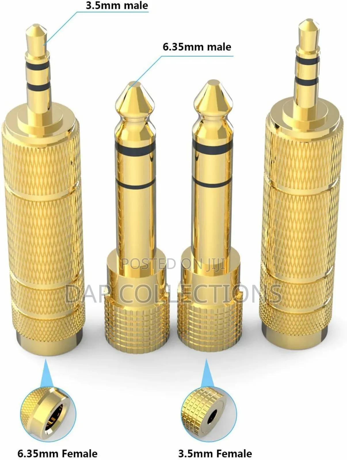 Quality Audio Adapter Pins