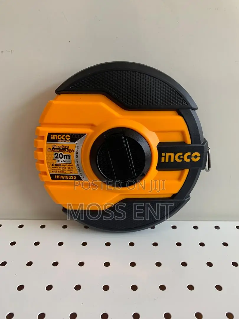 Fibreglass Measuring Tape 20mx12.5mm - Hfmt8320