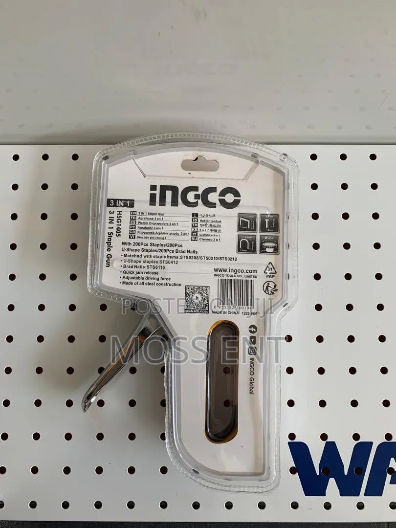 3 in 1 Staple Gun - Hsg1405