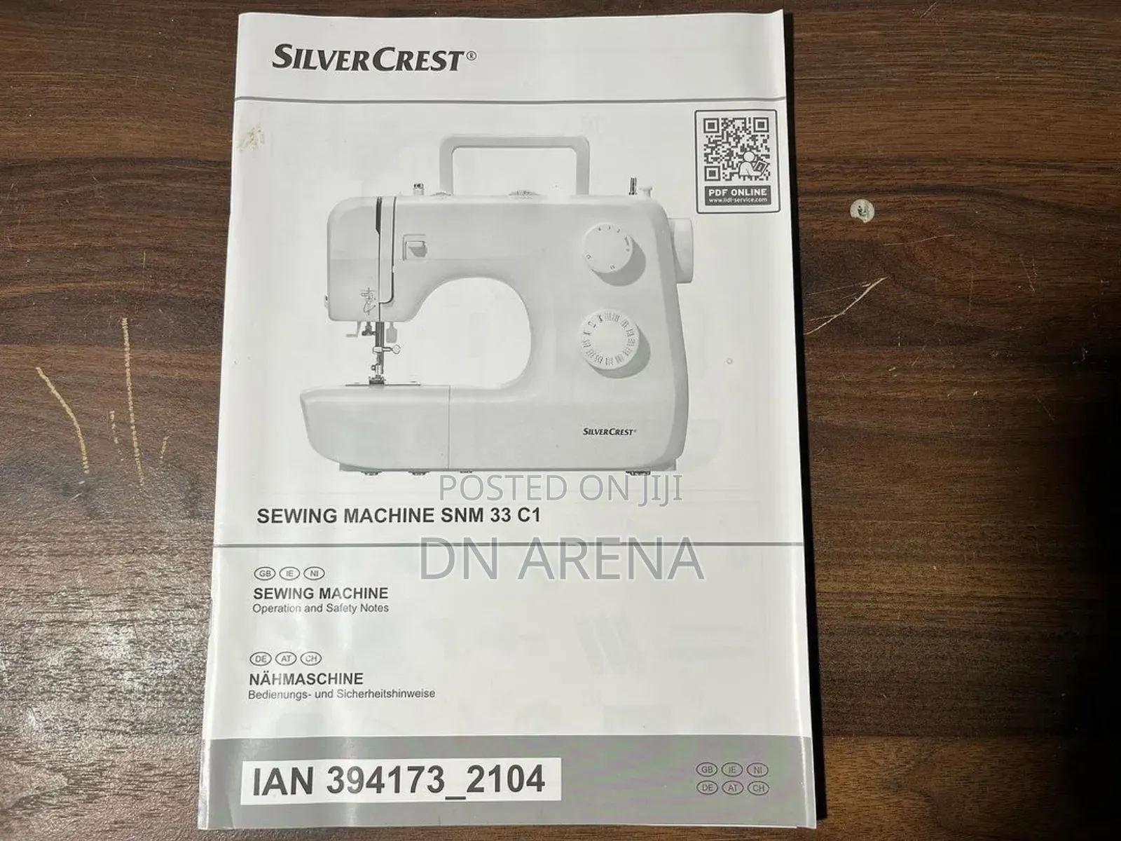Brand New Silvercrest Sewing Machine