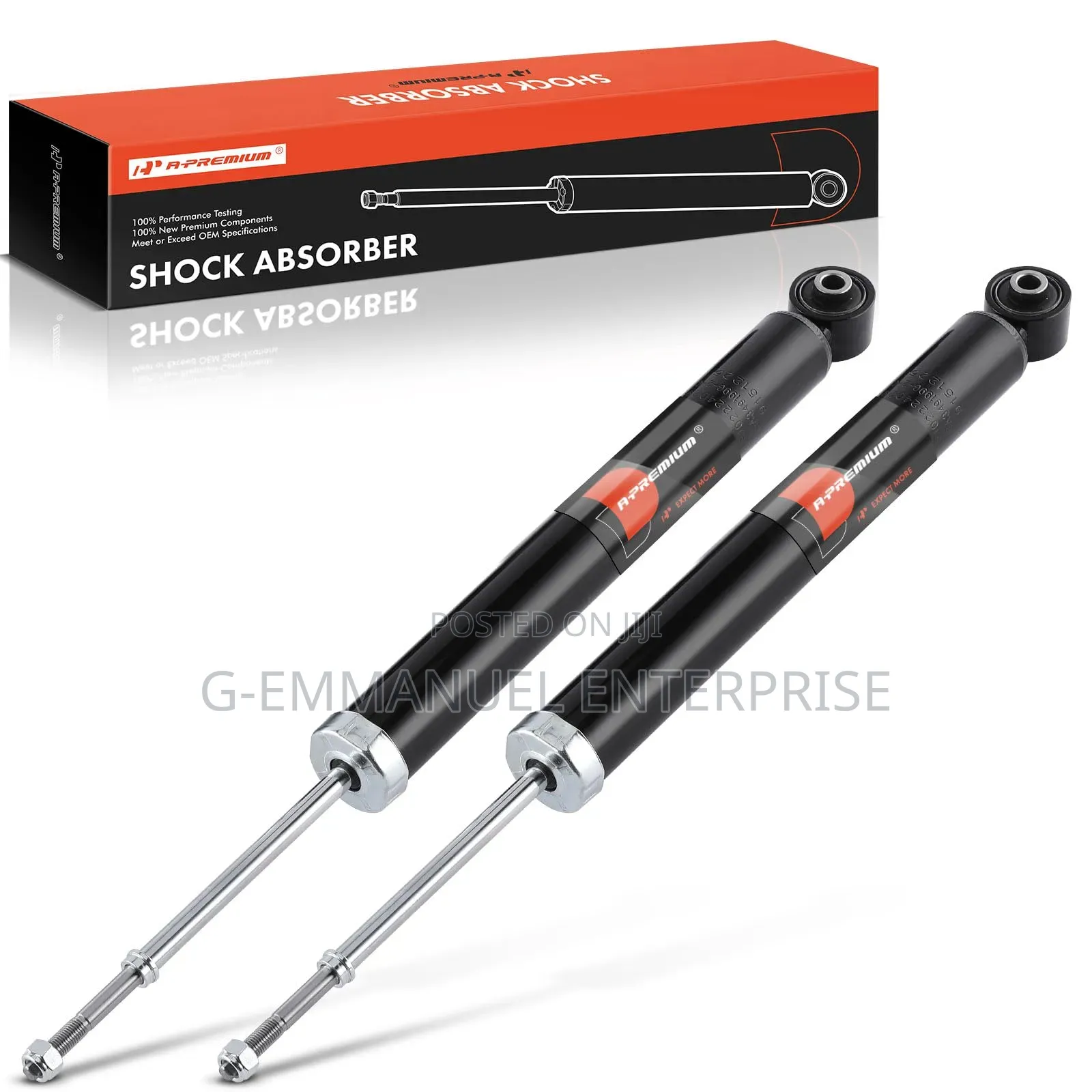 Nissan Juke 2012-14 Back Shock Absorbers. Original.