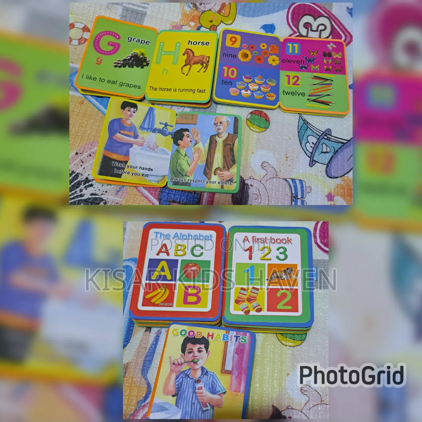 Kids Alphabet, Numbers, Good Habit Books 6months to 3 Years