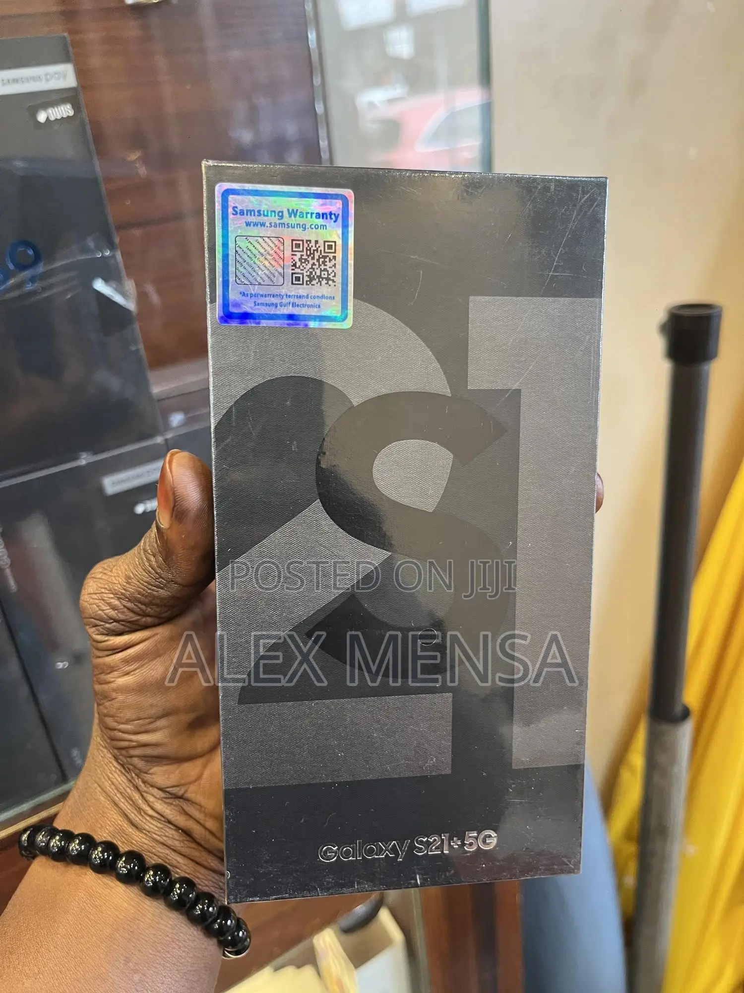 New Samsung Galaxy S21+ 5G 128 GB Black
