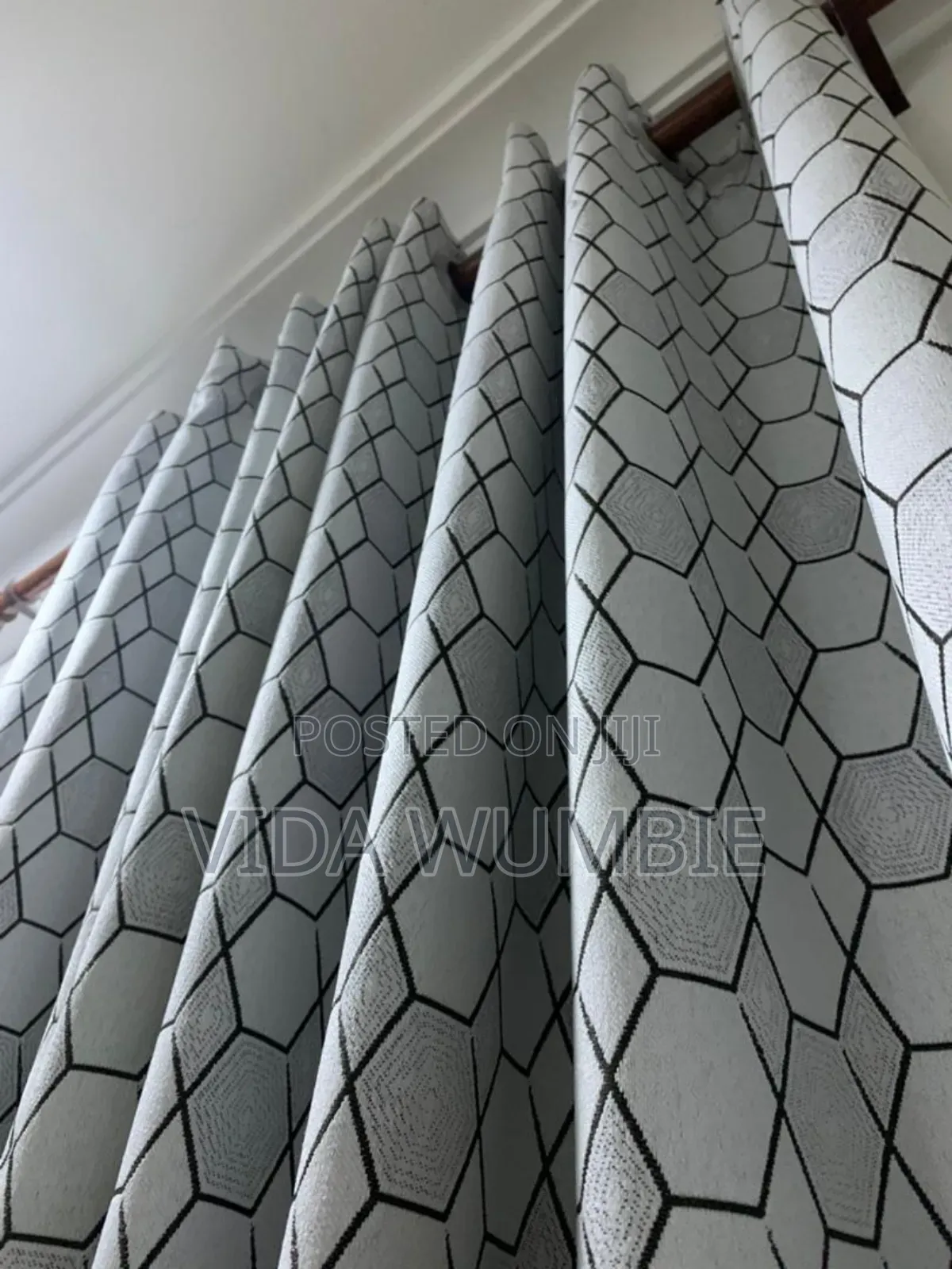 Nordic Window Curtains ( Width 4.5 Feet/Length 8.5 Feet )