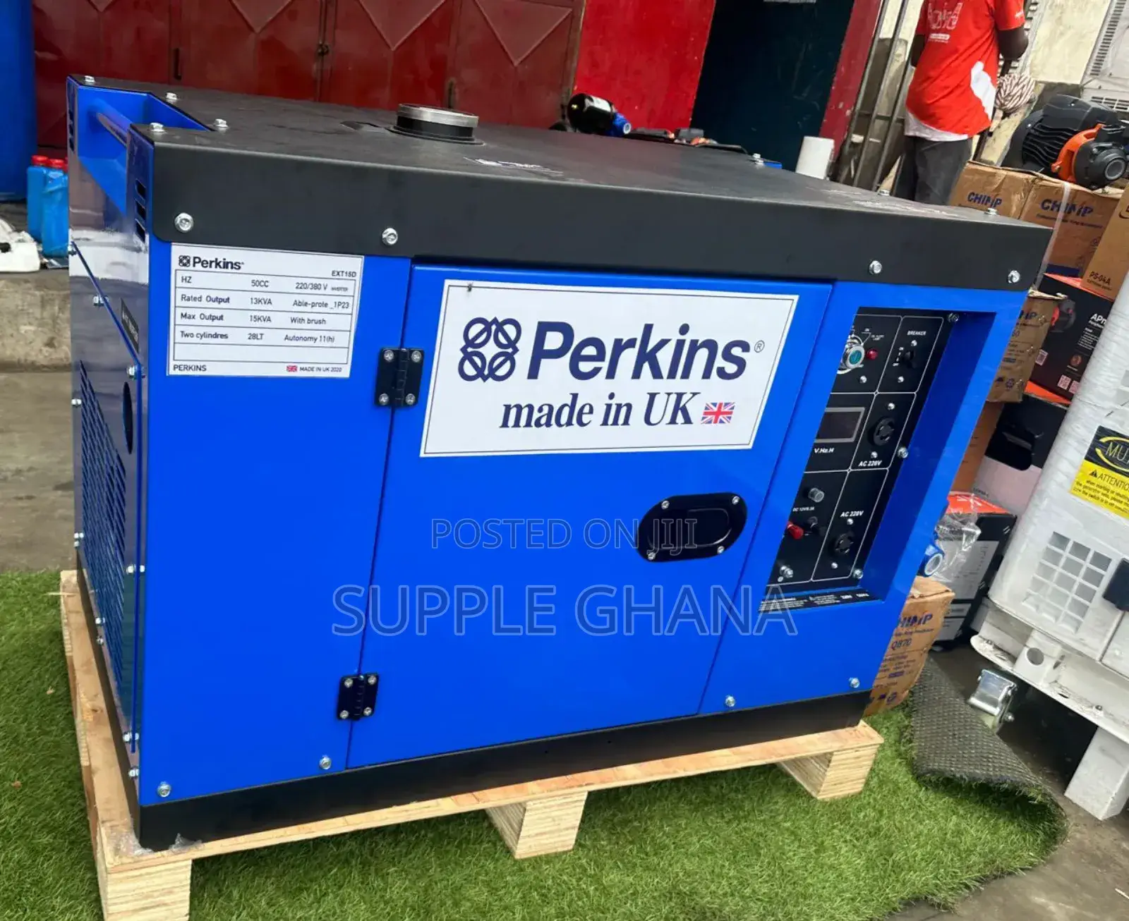 15kva Perkins 16500watt Diesel Generator 15kva Amazing Flow