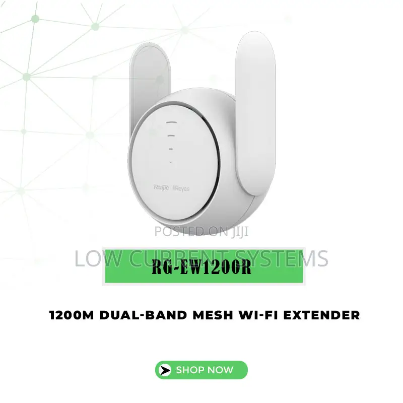 Ruijie 1200m Dual-Band Mesh Wi-Fi Extender Access Point Net