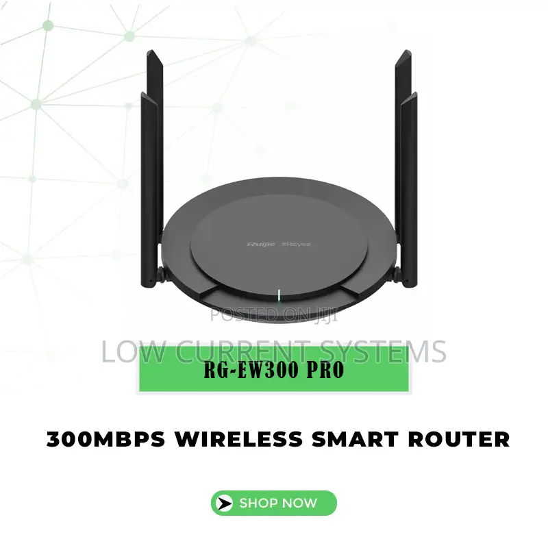 Ruijie Router Wifi Wireless Internet Network 300mbps 5dbi