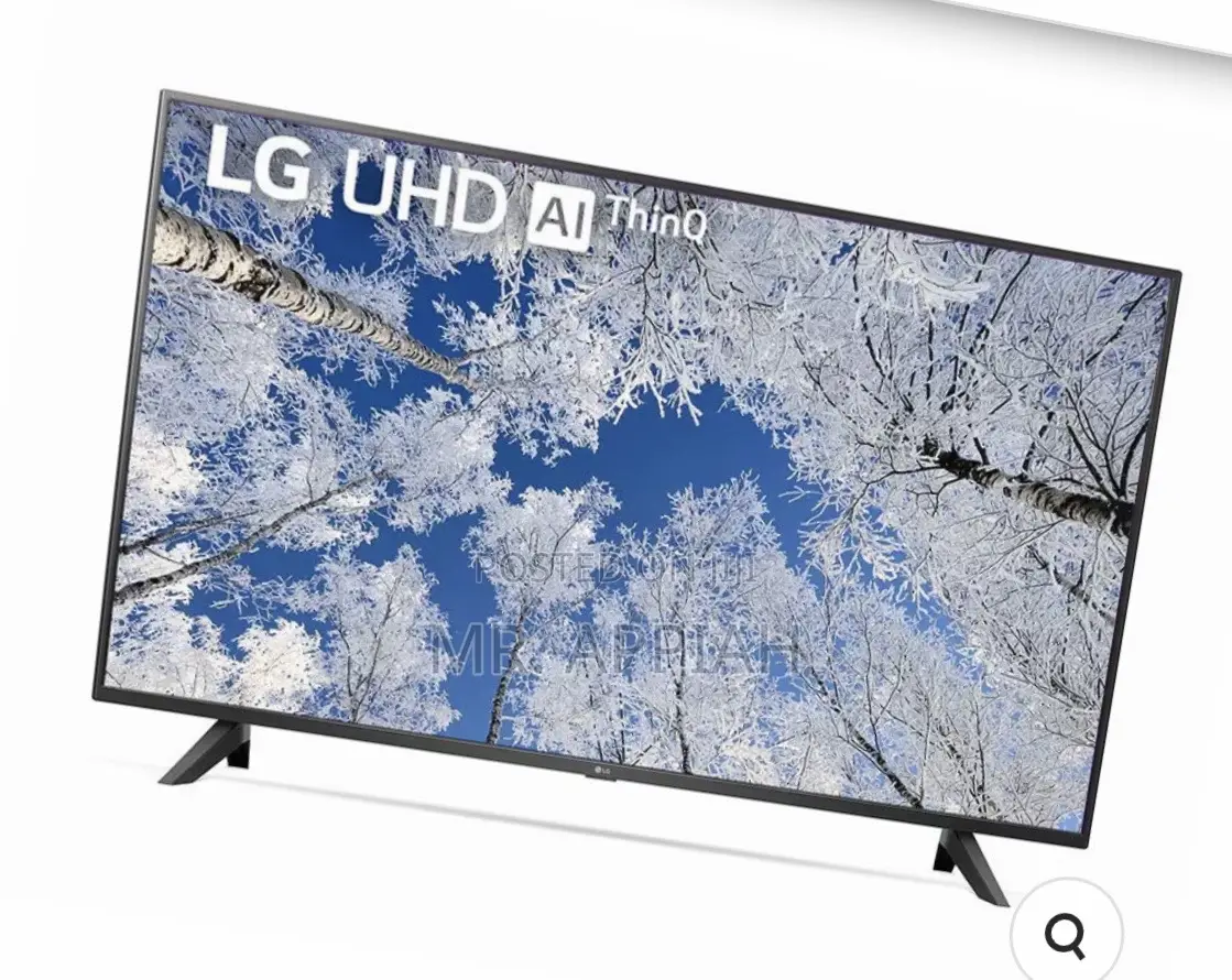 Sleek Designed LG 43uq7000 Uhd Smart Television.