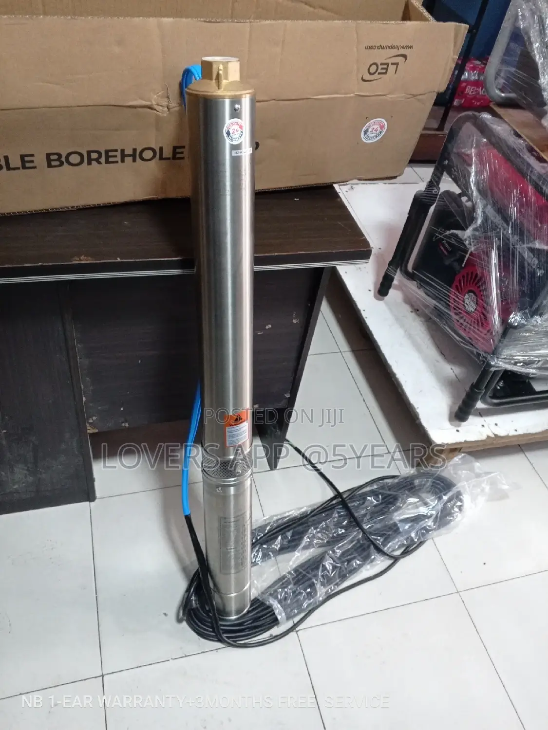 Leo Submersible Borehole Pump Submersible 1.5HP Affordable