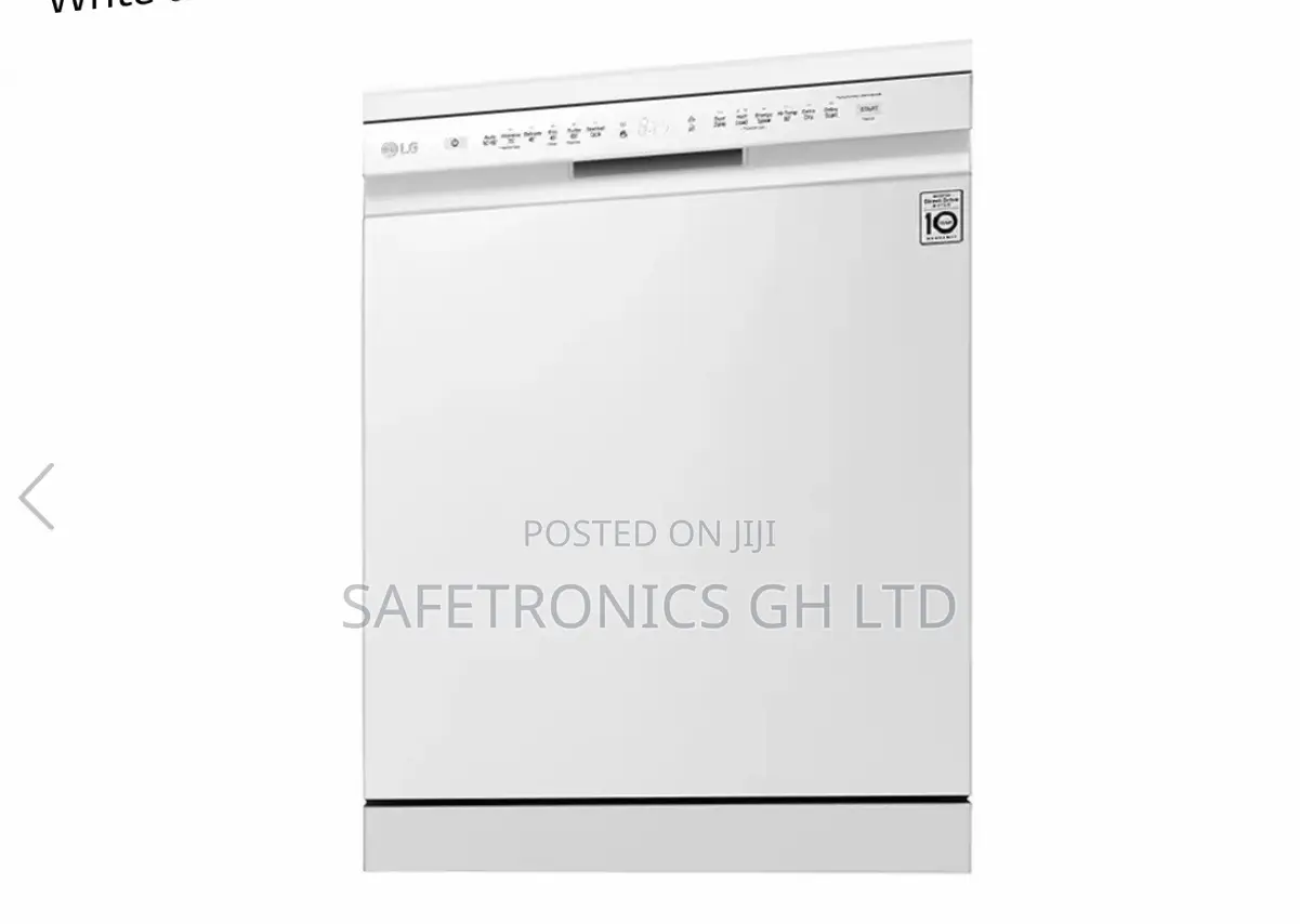 Durable White LG 14 Place DF512FW Dishwasher 