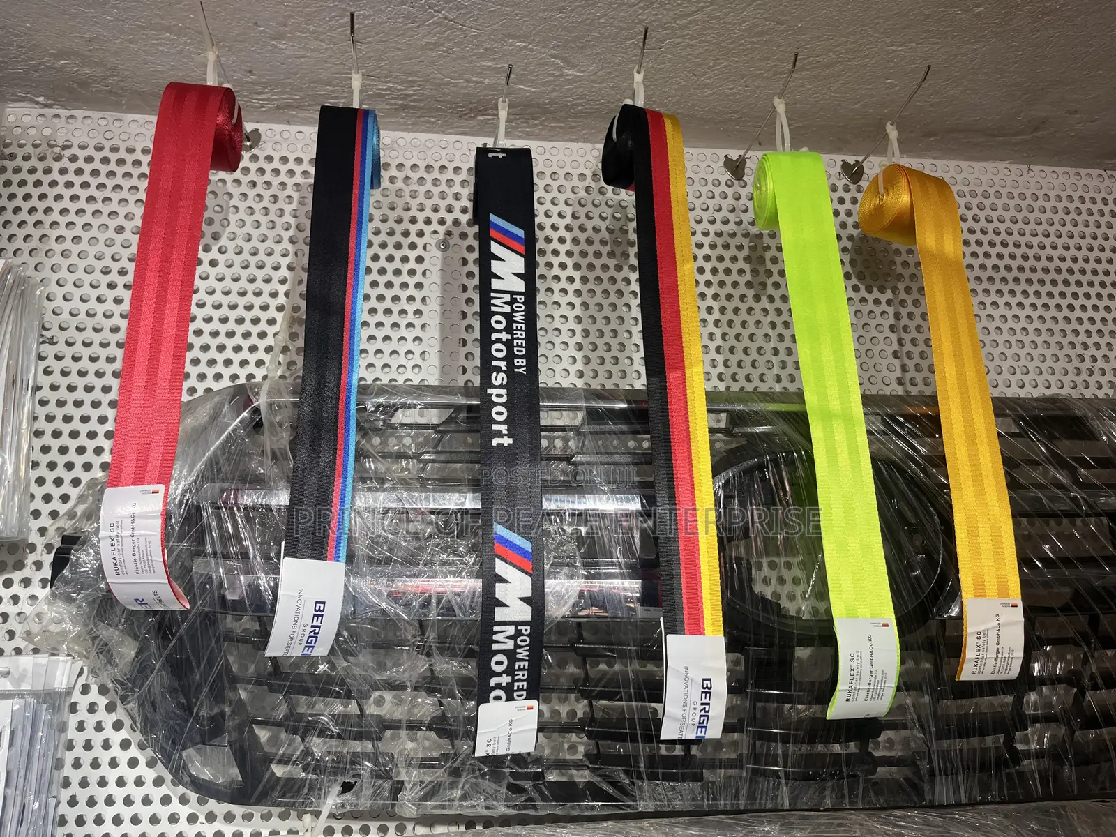 Seat Belt New With Installation on the Car ( Five (5) Sets )
