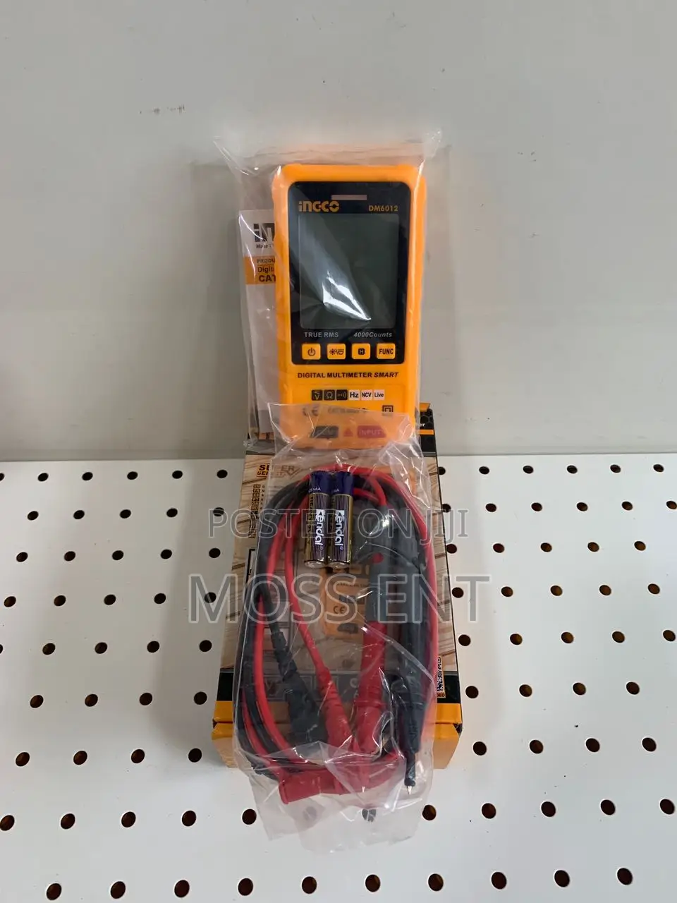 Digital Multimeter 4000 Counts - Dm6012