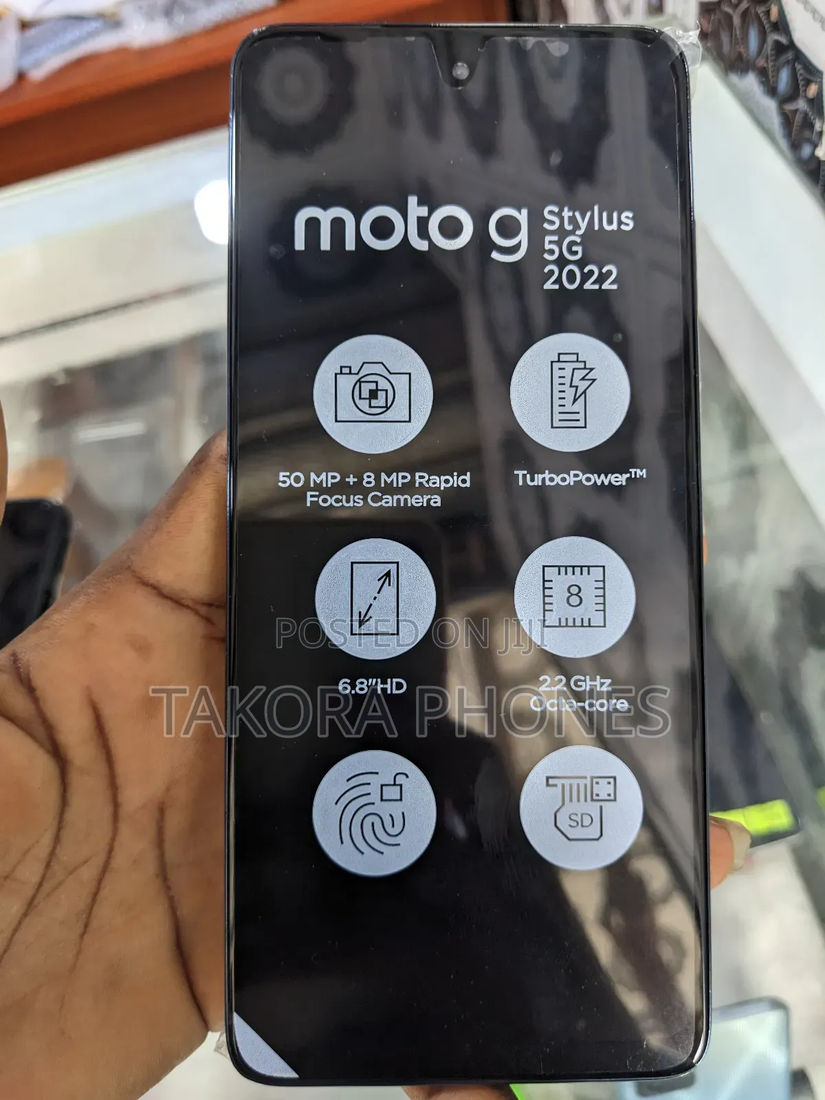 Motorola Moto G Stylus 5G (2022) 256 GB Black