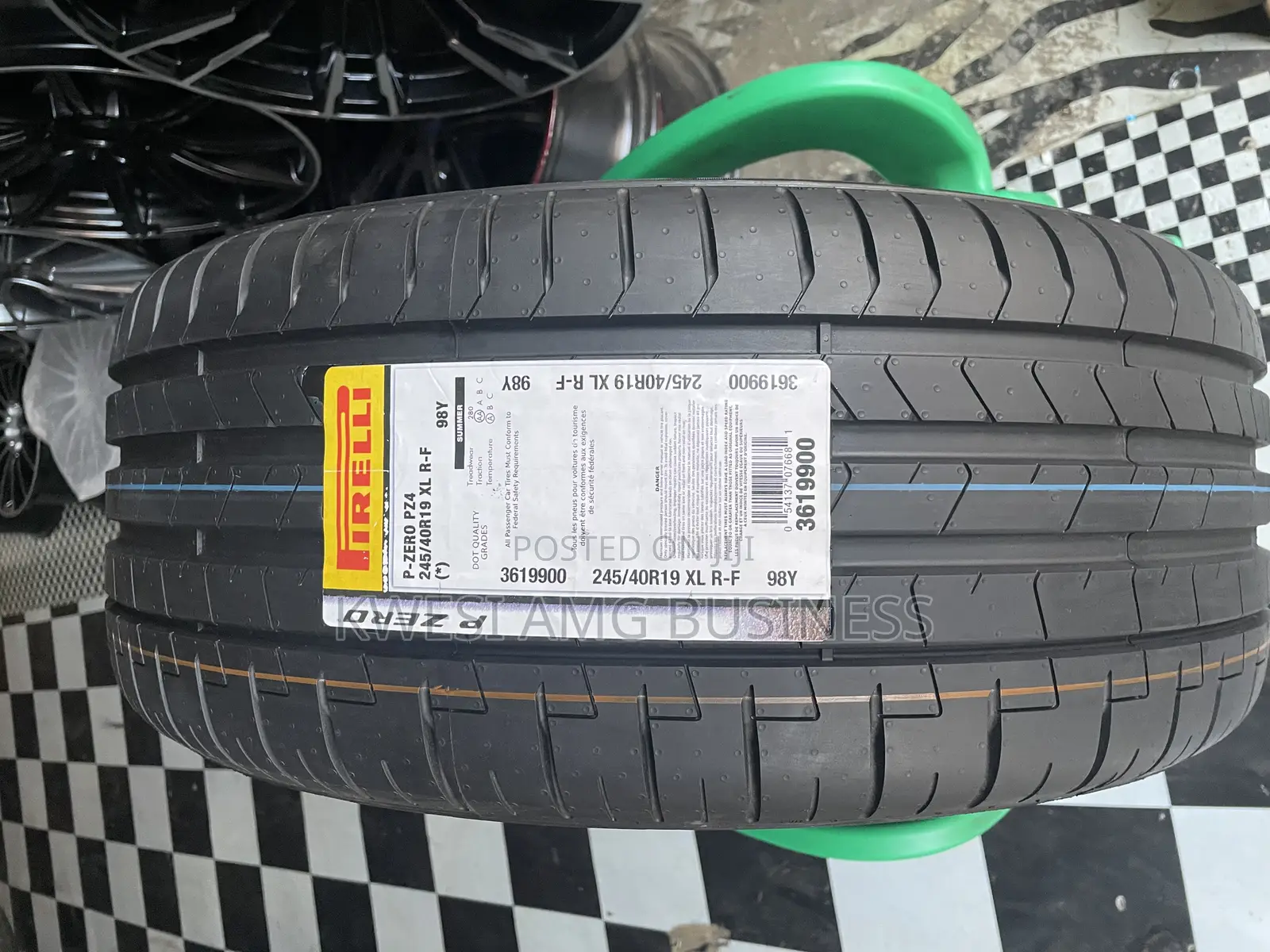 Prelli Runflat Tyre 245/40r19
