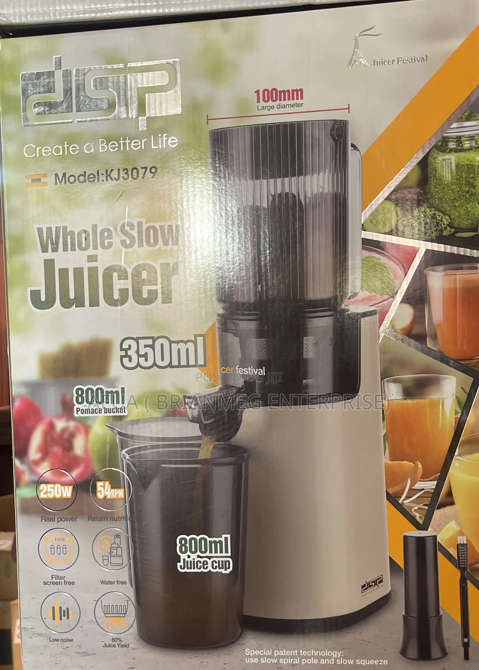 German Chef Slow Juicer