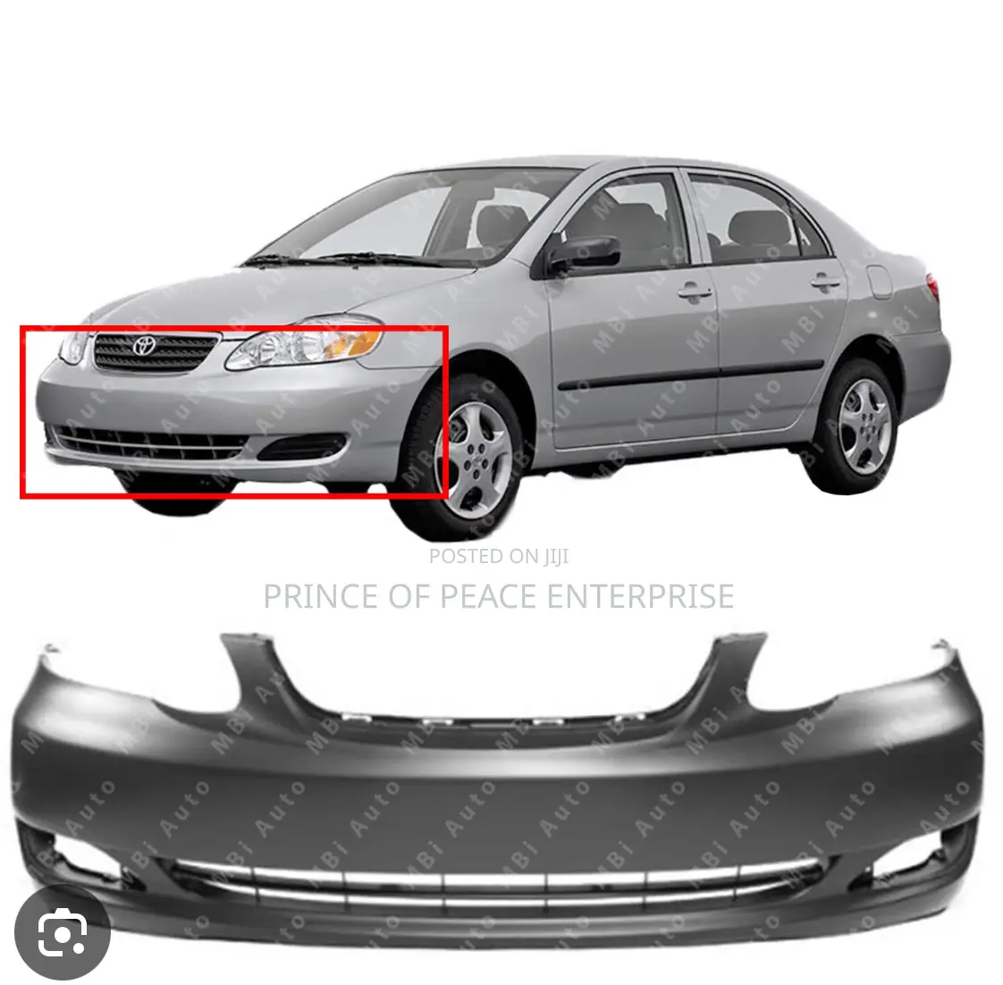 Toyo Corolla 2003 Front Bumper