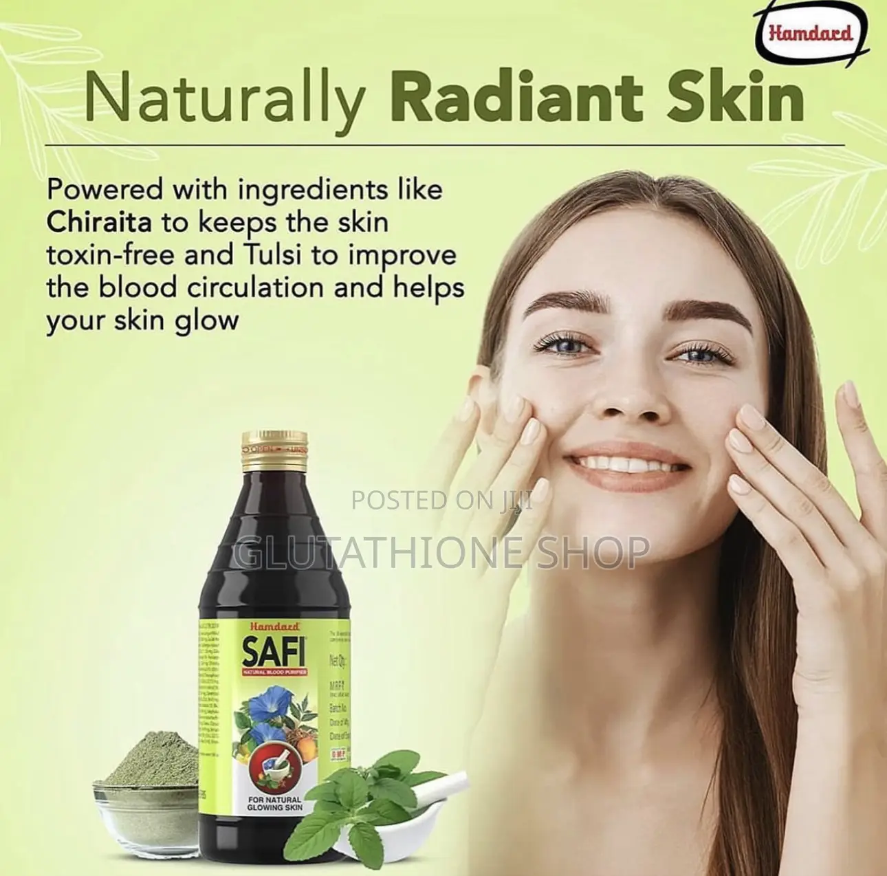 Hamdard Safi Blood Purifier Syrup Skin Care Pimple Free