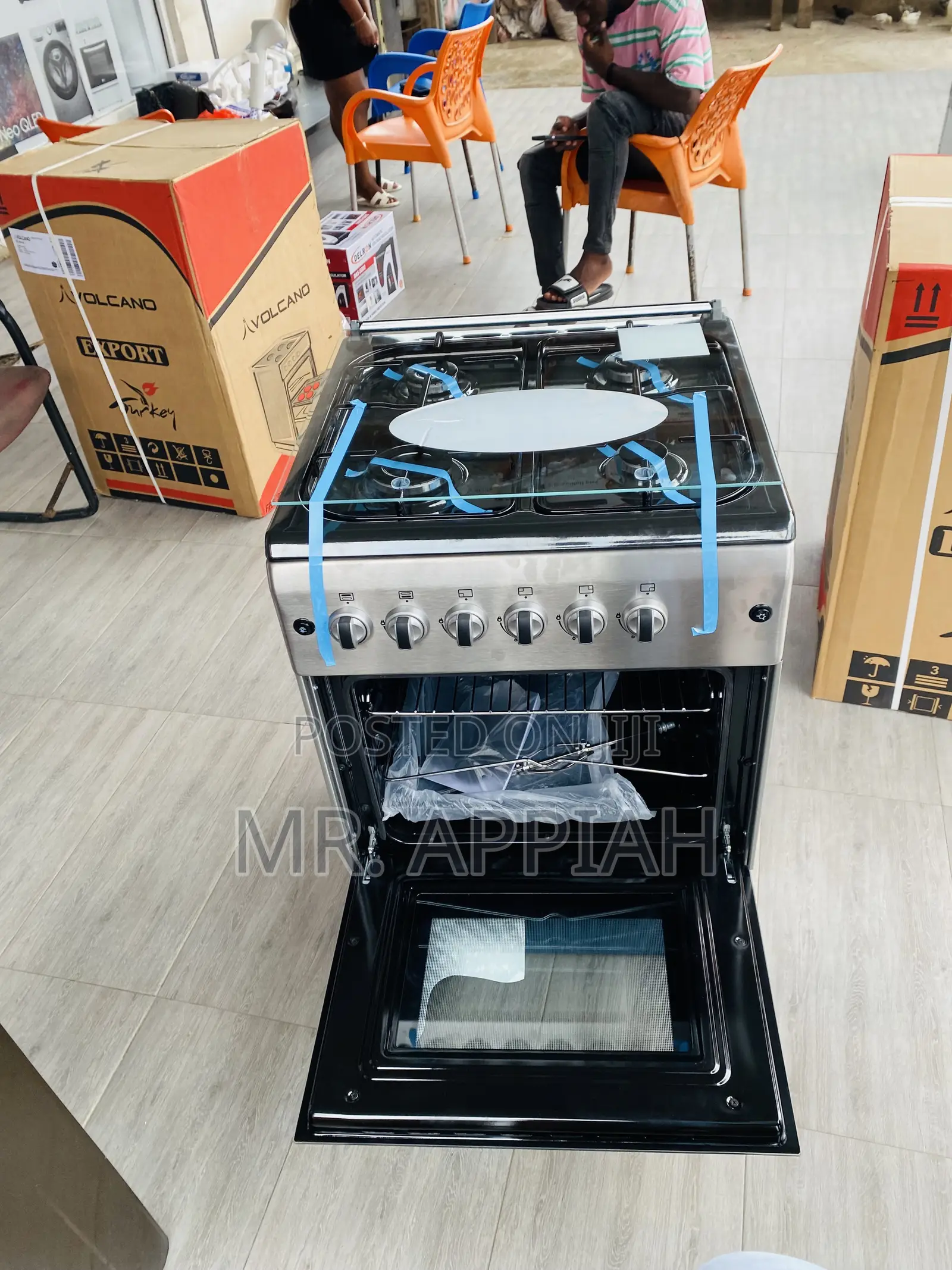 Sleek Ferre 60x60(New Line)4 Gas Burner With Oven.