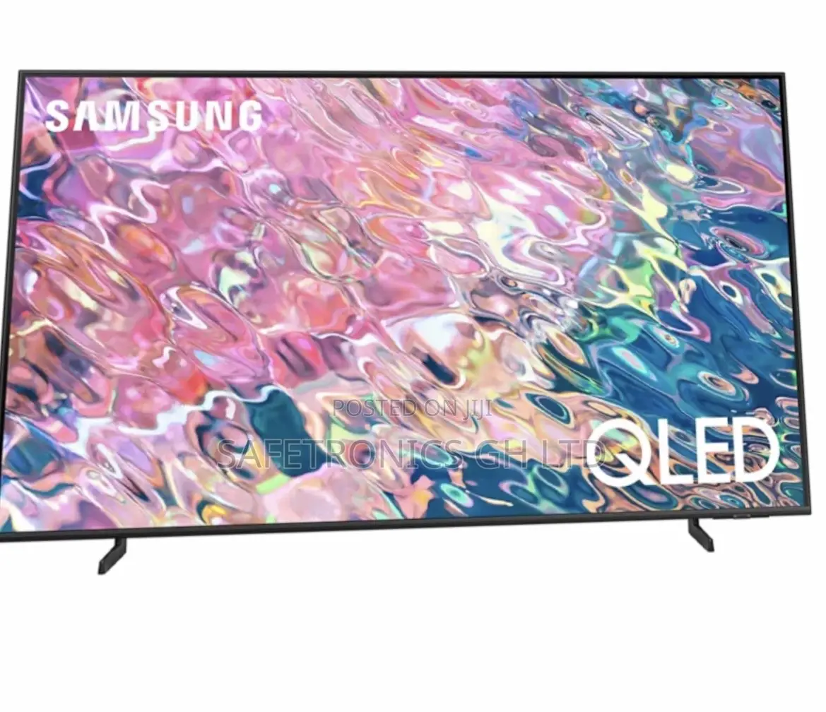 Qled (Black) Samsung 50 Inch Smart Crystal Q60A Tv 