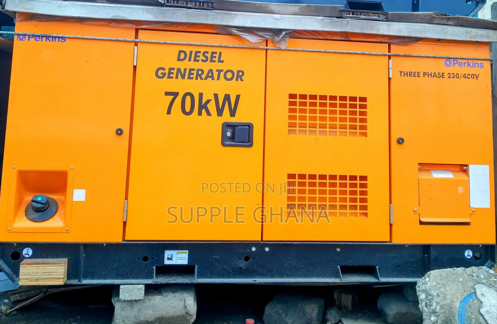 Super Silent Perkins Diesel , Seventy KVA Generator 70kva 