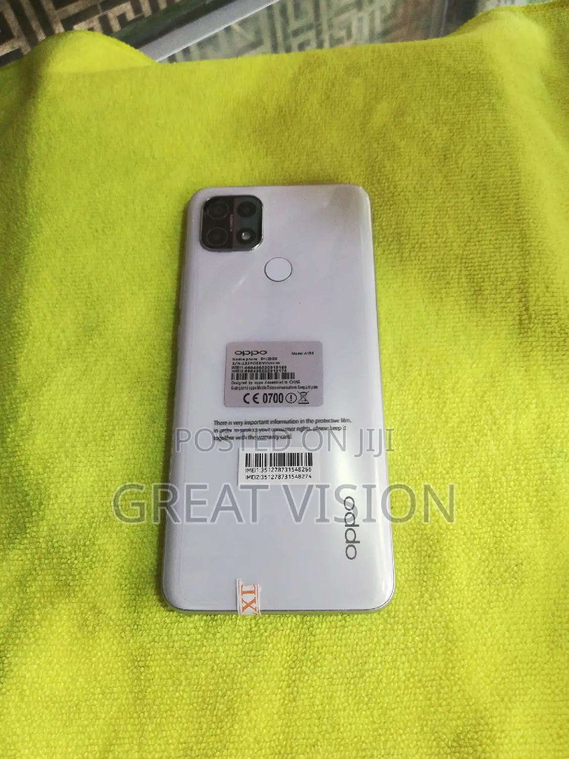 Oppo A15s 128 GB White