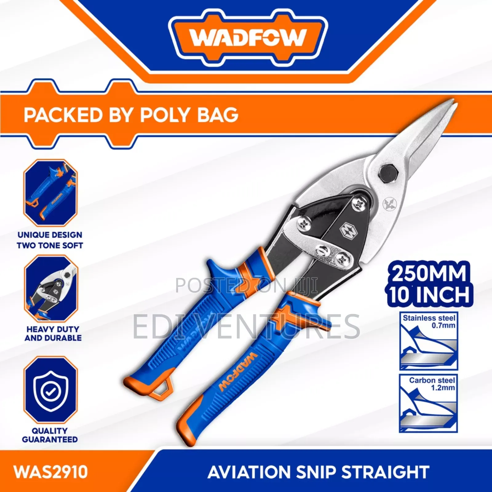 Wadfow 10" Aviation Snip (Left)