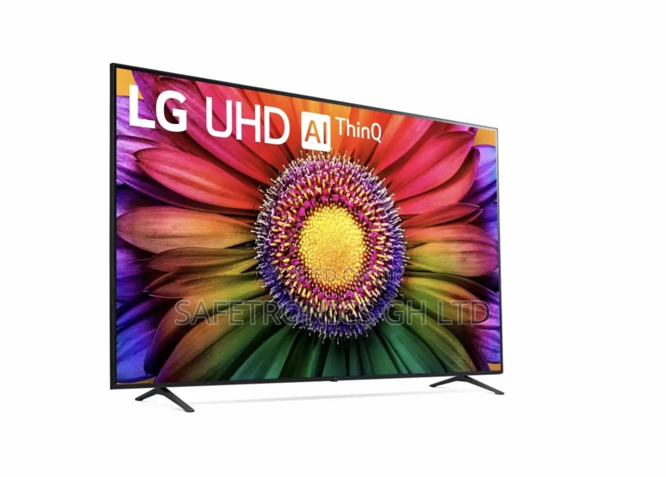 Available Ur80 86 Inch Smart Led Uhd (Black) Tv