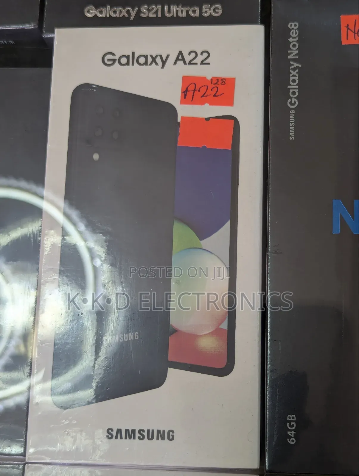 New Samsung Galaxy A22 128 GB Black