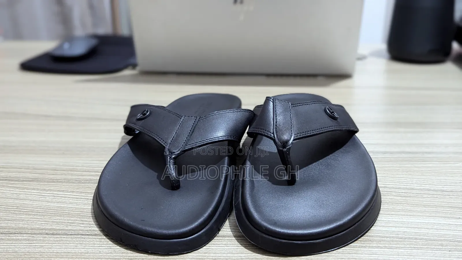 Premium Leather Men's Slippers
