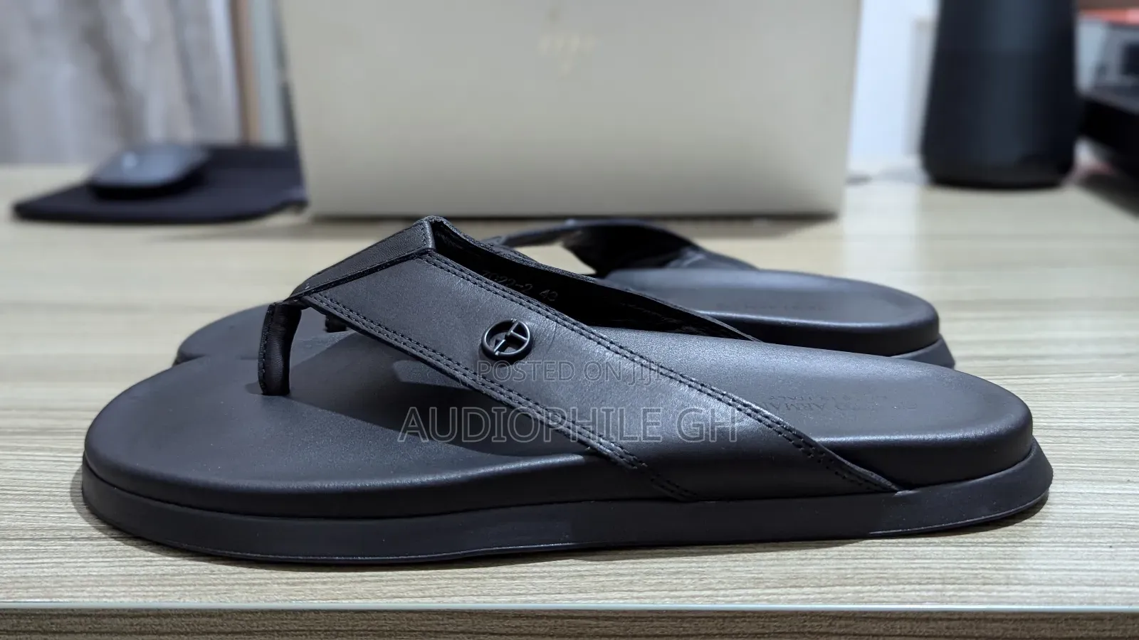 Premium Leather Men's Slippers