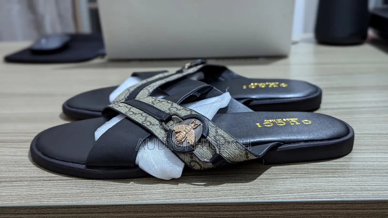 Premium Leather Men's Slippers