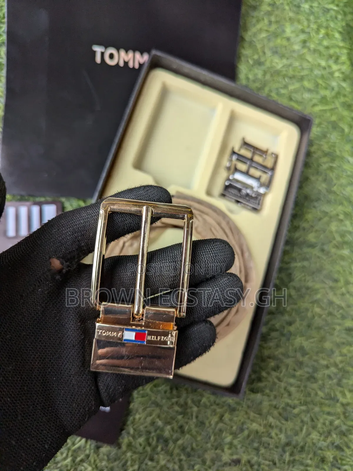 Tommy Hilfiger 3 in 1 Belt, (Dual Side)