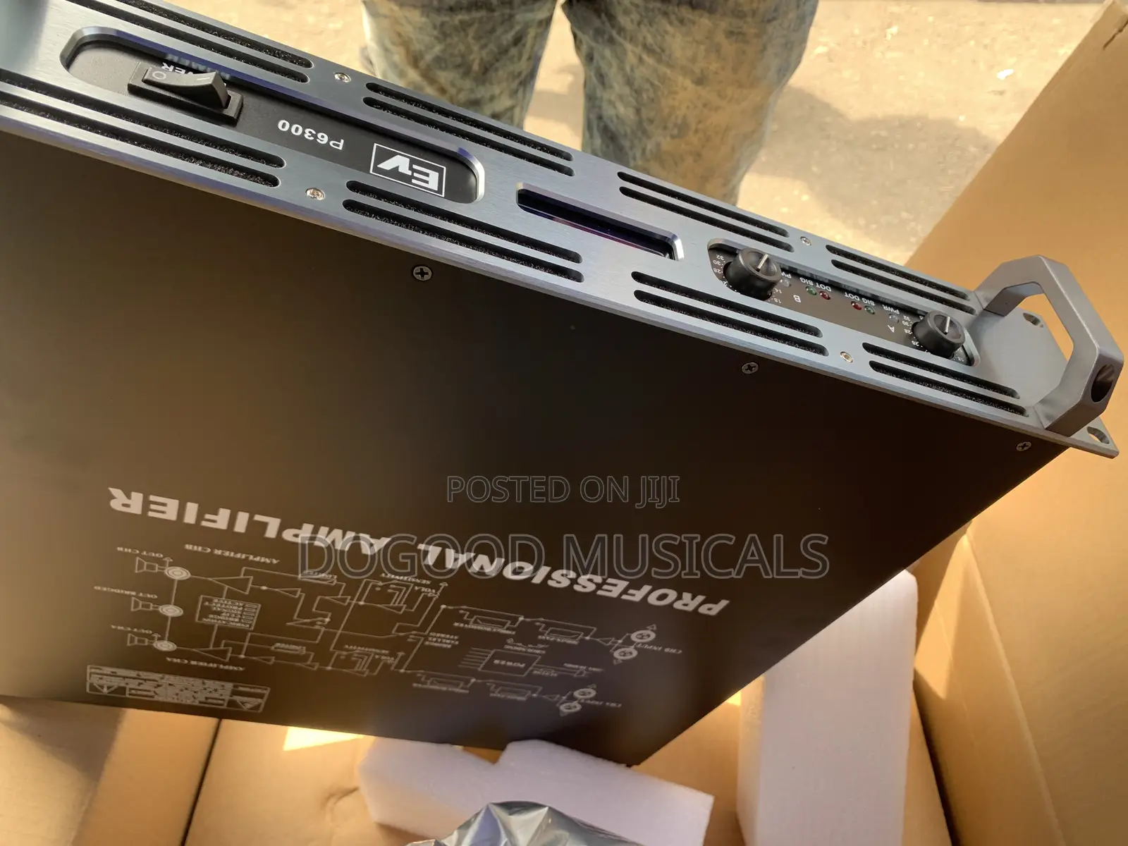 Ev P-6300 6300watt Power Amplifier