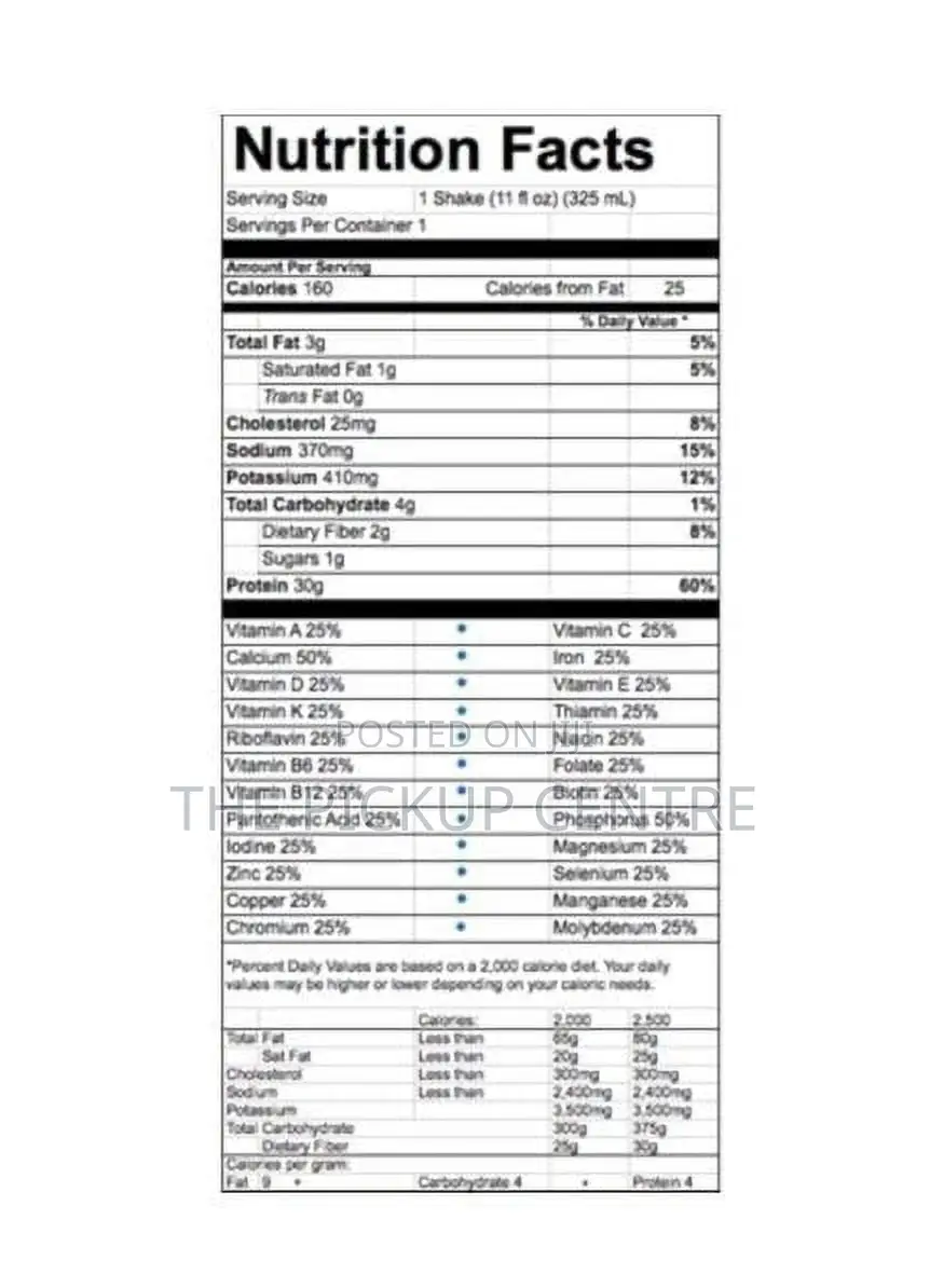 Premier Protein 30g Protein Vanilla