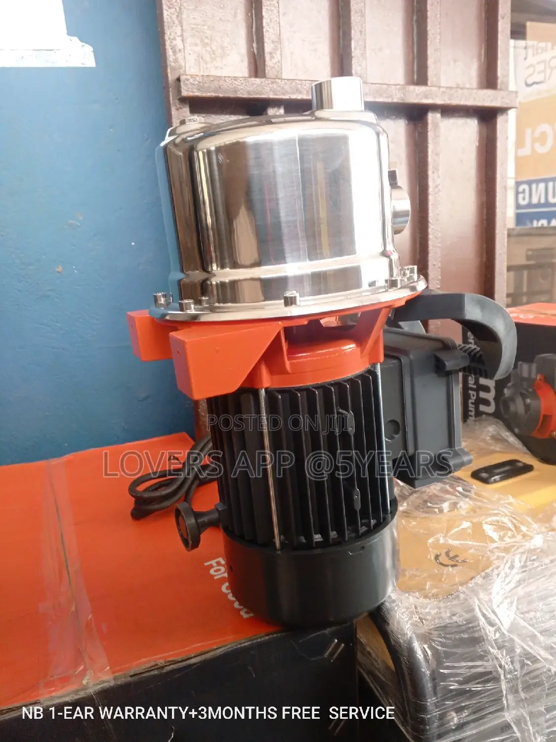 Leo Water Pump 1.5HP Stainless Steel Jet Pump Super Strong