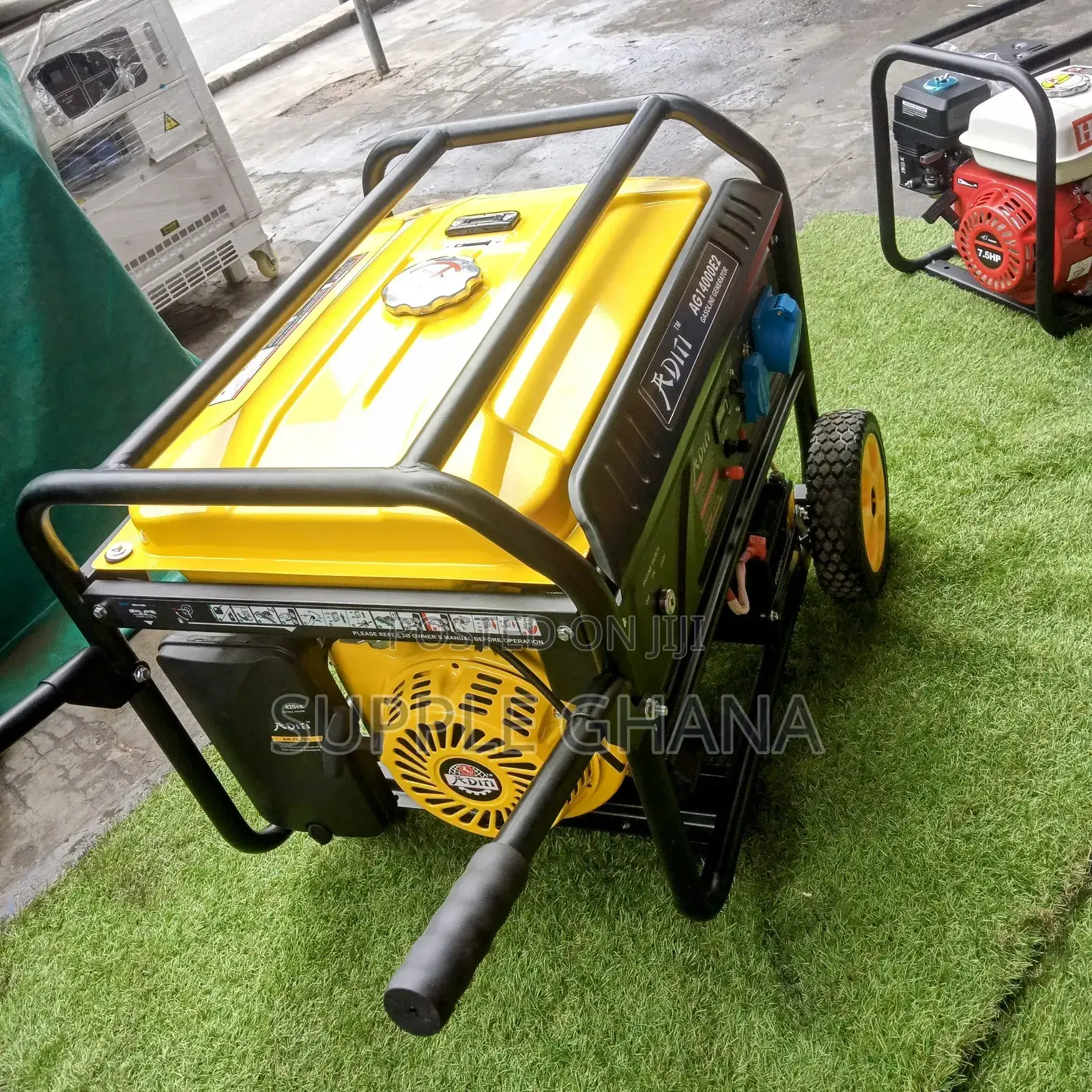 Complete ADITI 12kva 14000watt Petrol Generator New Proper