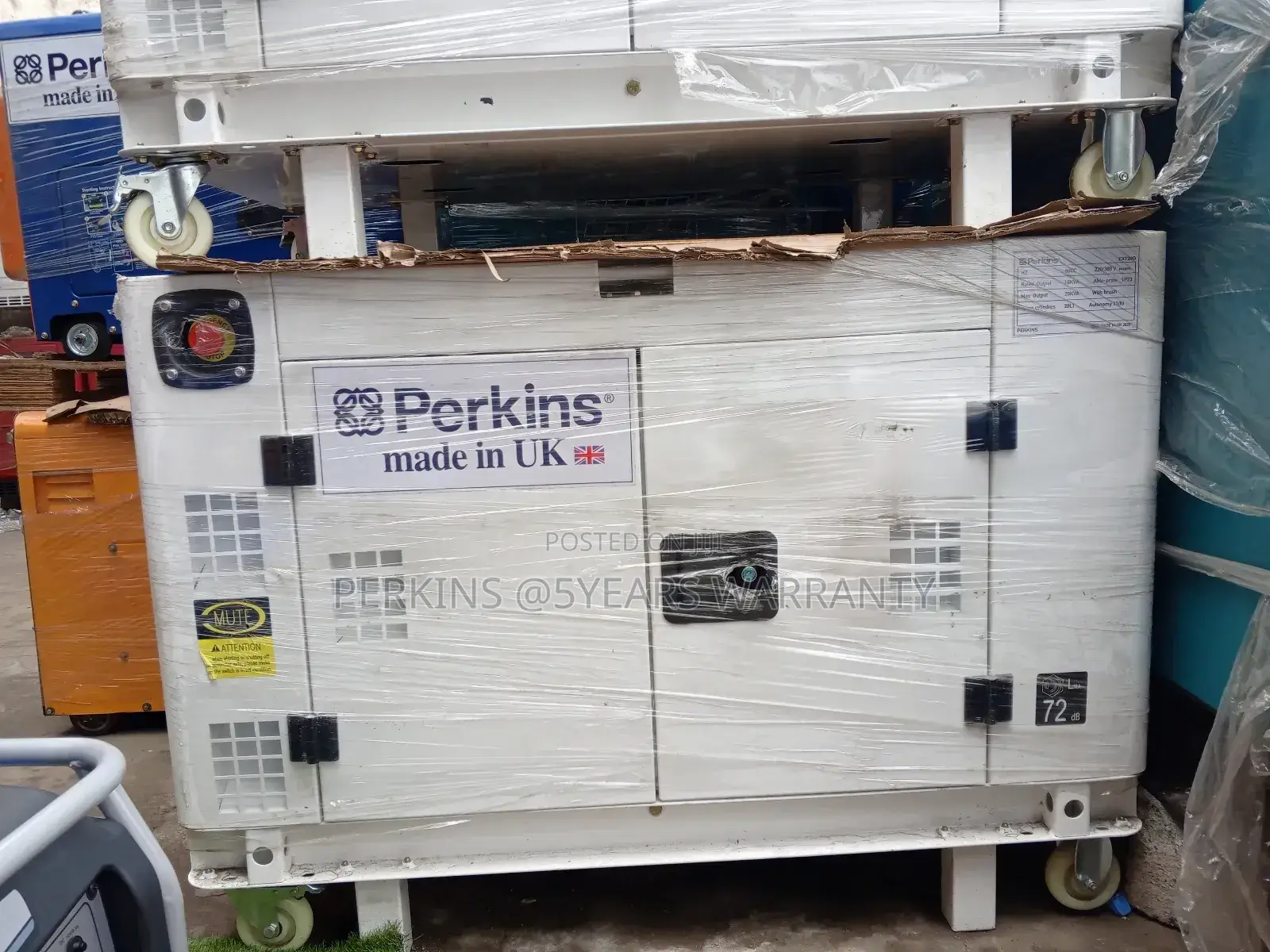 Brand New Perkins Generator Super Silent Generator 20KVA