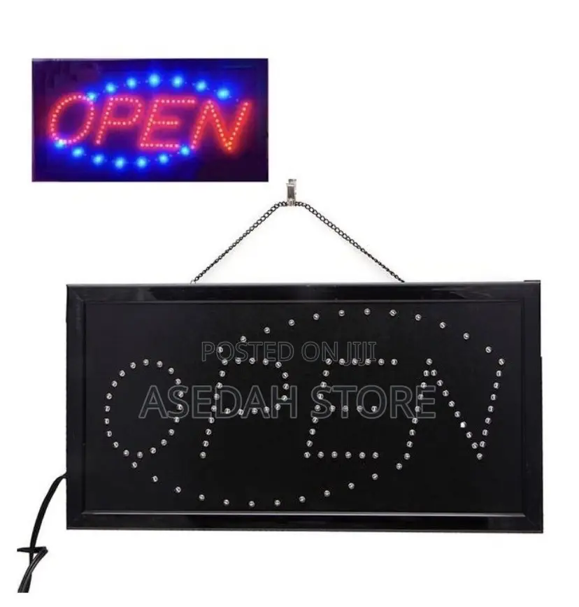Open Led Sign Light